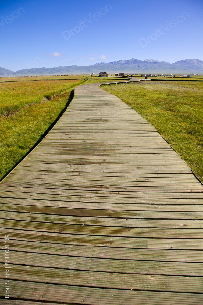 四川阿坝诺尔盖花湖图片