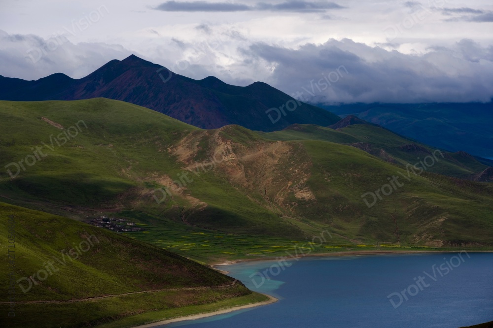 西藏纳木错湖图片