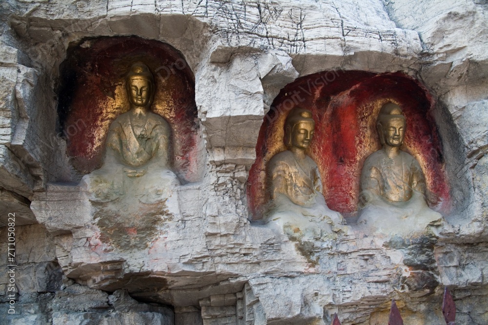 山东济南千佛山万佛洞图片