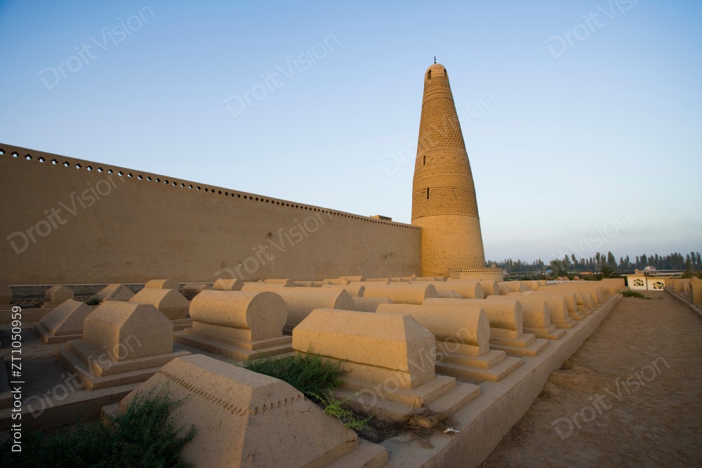 新疆 吐鲁番 苏公塔图片