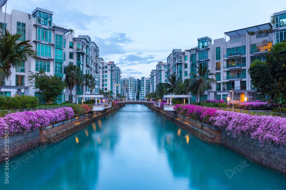 新加坡岌巴湾加拉勒比村图片