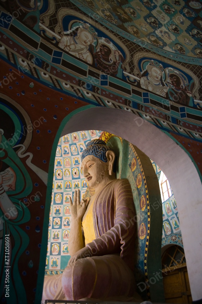 新疆 吐鲁番 火焰山 阿斯塔纳古墓图片