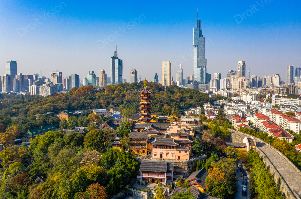 南京城市风光图片