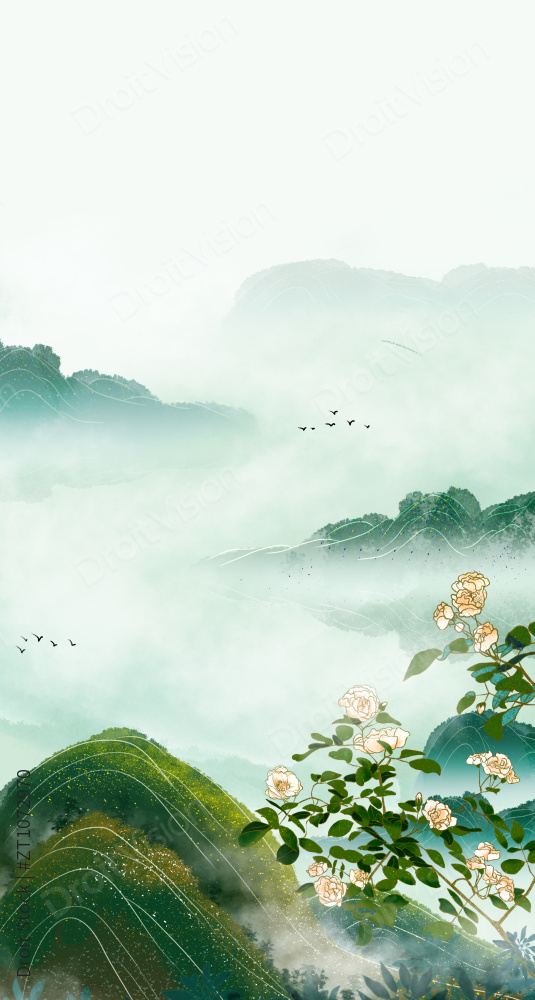 花间山水二十四节气之惊蛰图片