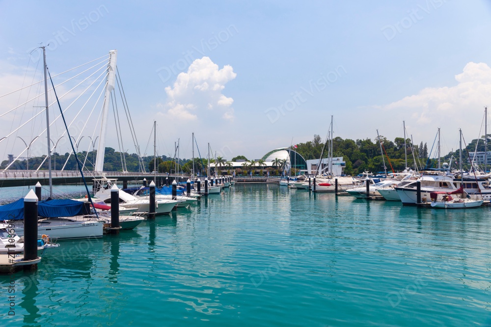 新加坡吉宝湾游艇码头图片