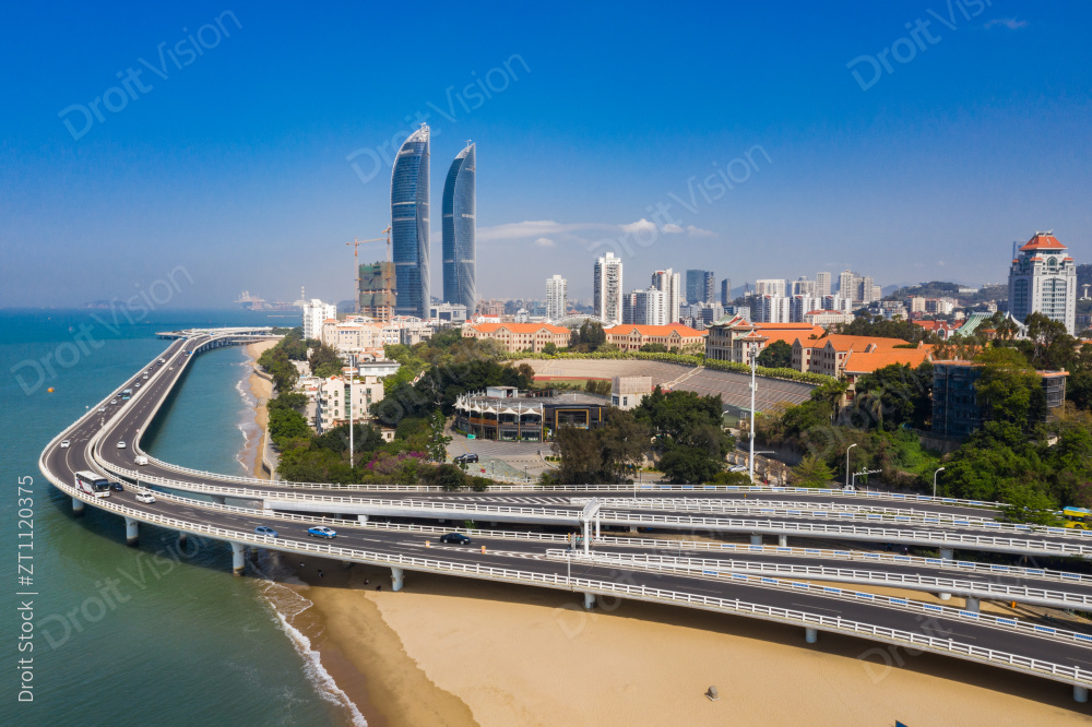 厦门城市风光图片