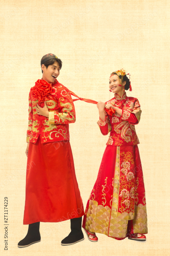 中式古典婚礼图片