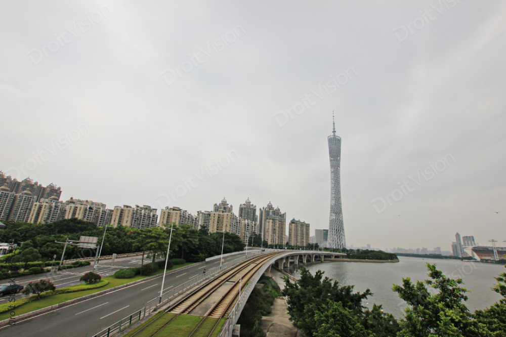 广东省广州珠江新城城市建筑图片