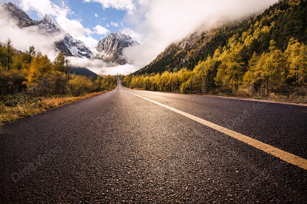 四川公路美景图片