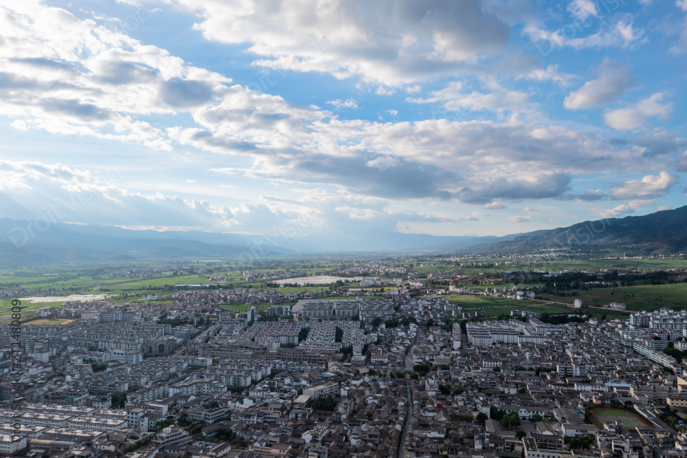 中国云南大理巍山古城风景图片