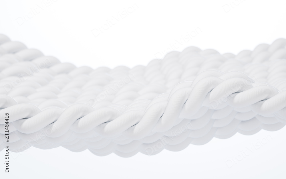 编织纺织纹理细节3D渲染图片