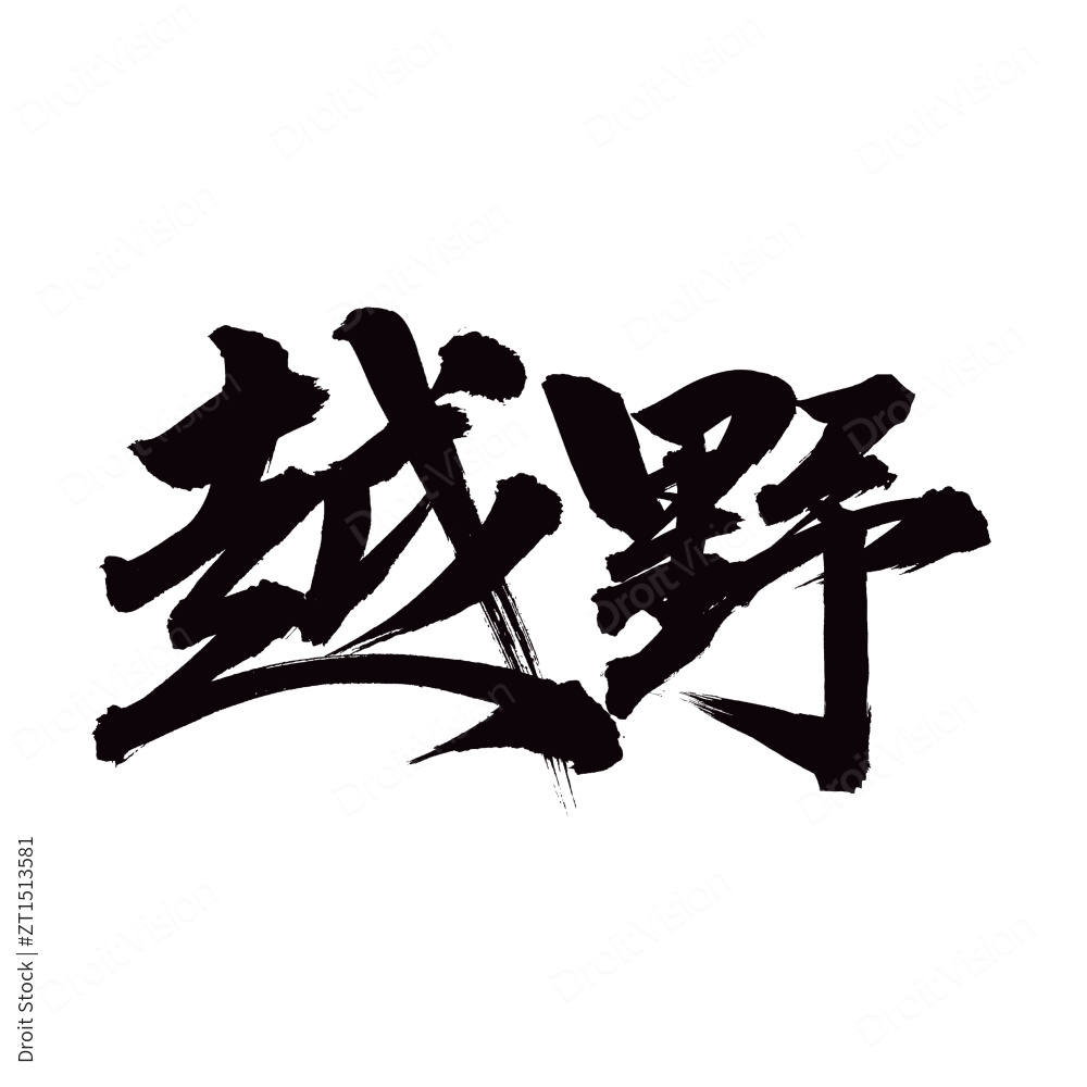 手书手写汉字书法字体字形越野图片