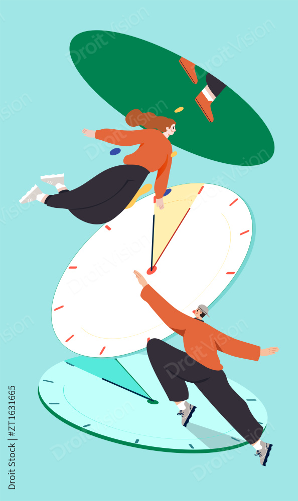 穿越时间的人图片