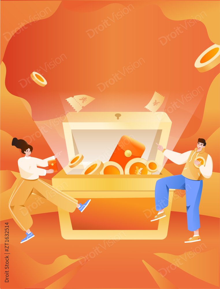 一堆情侣开宝箱图片