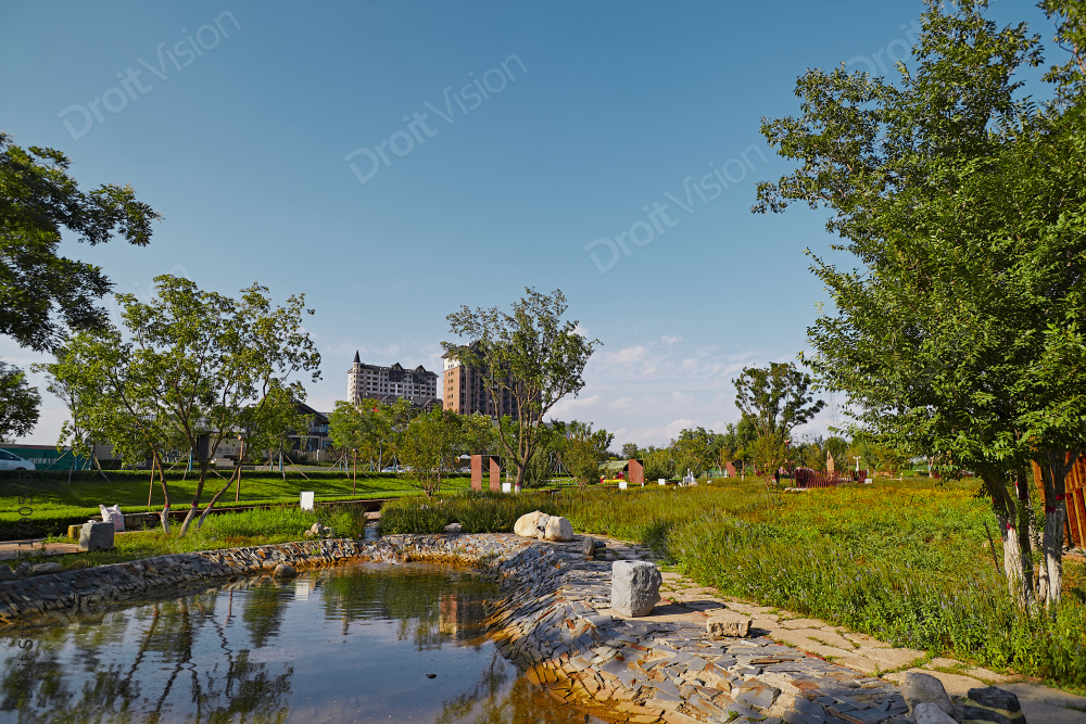 郊外休闲公园环艺环境及设施图片