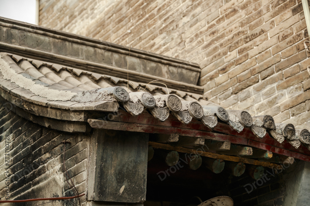 中国河北省张家口市堡子里景区晋商明清建筑图片