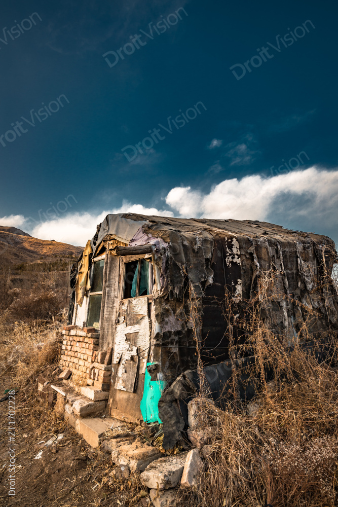 河北省张家口崇礼县深秋户外景色图片