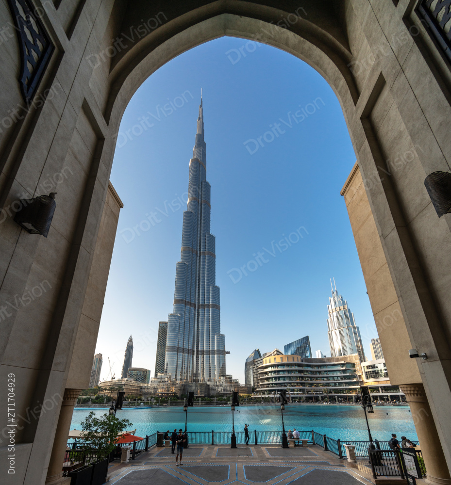 迪拜哈利法塔图片