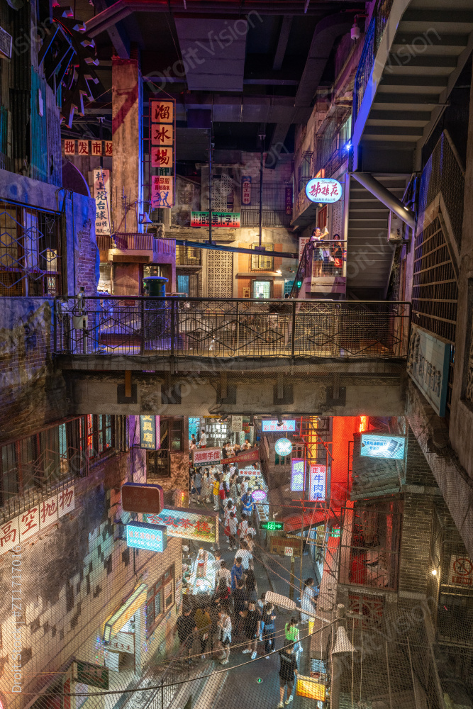 网红打卡地长沙文和友图片