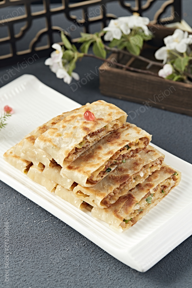 美味香河牛肉烙饼图片