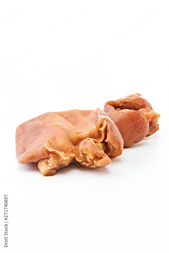 熟食整只熏卤猪耳朵图片