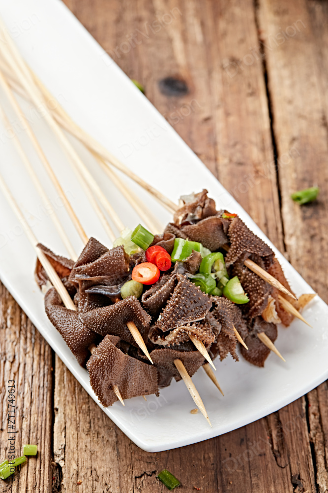 成都串串毛肚串图片