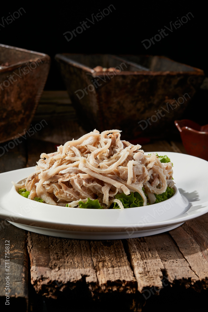 美味凉拌爆肚图片