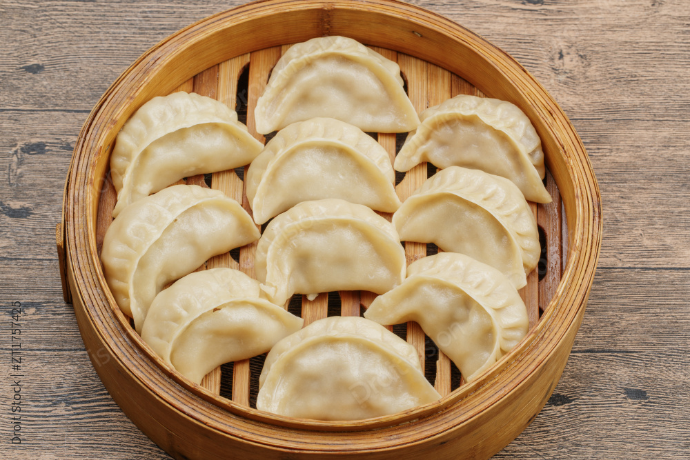 猪肉白菜馅蒸饺图片