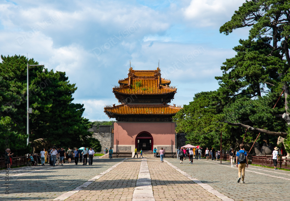 沈阳清昭陵图片