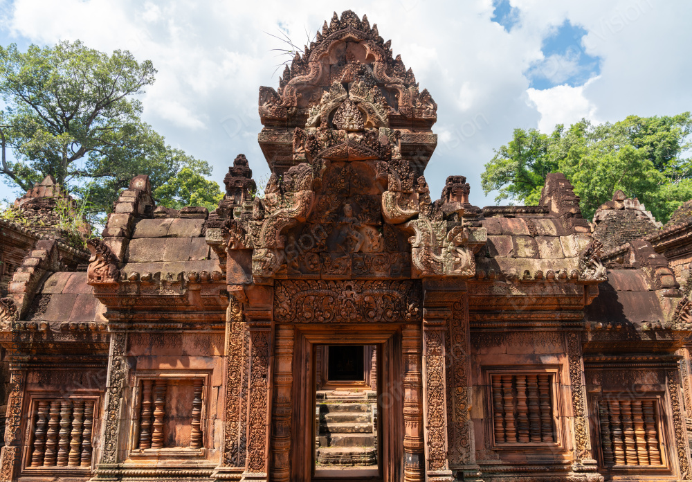 柬埔寨女王宫图片