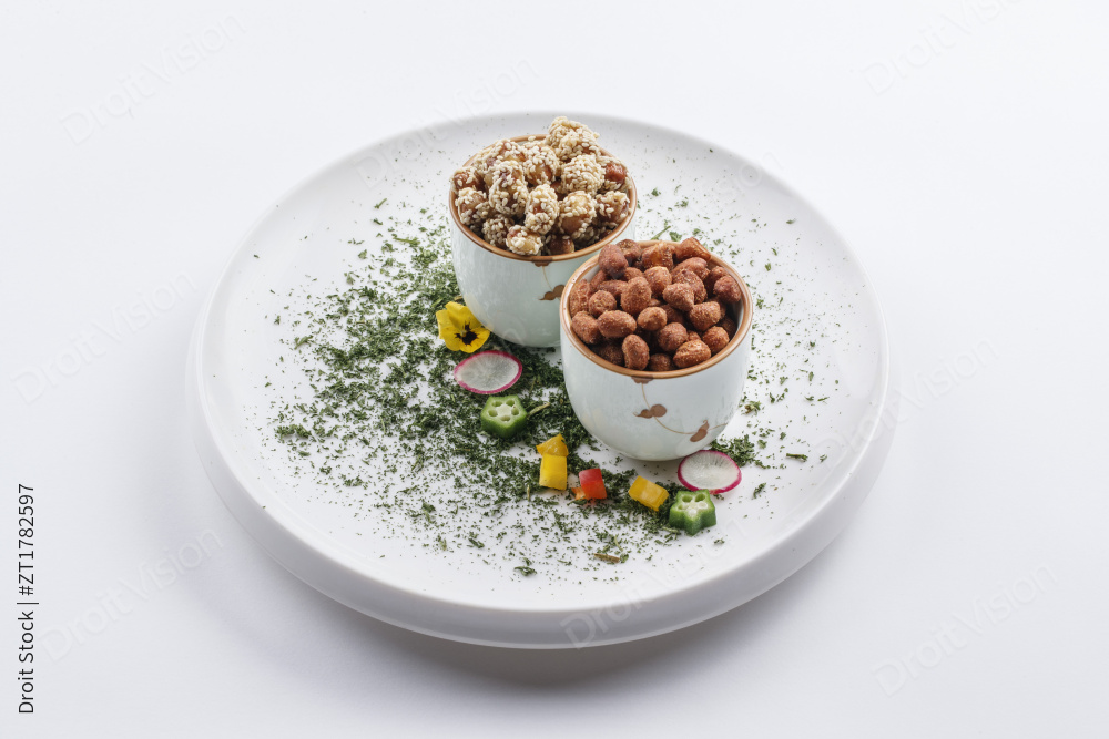 双味花生拼图片