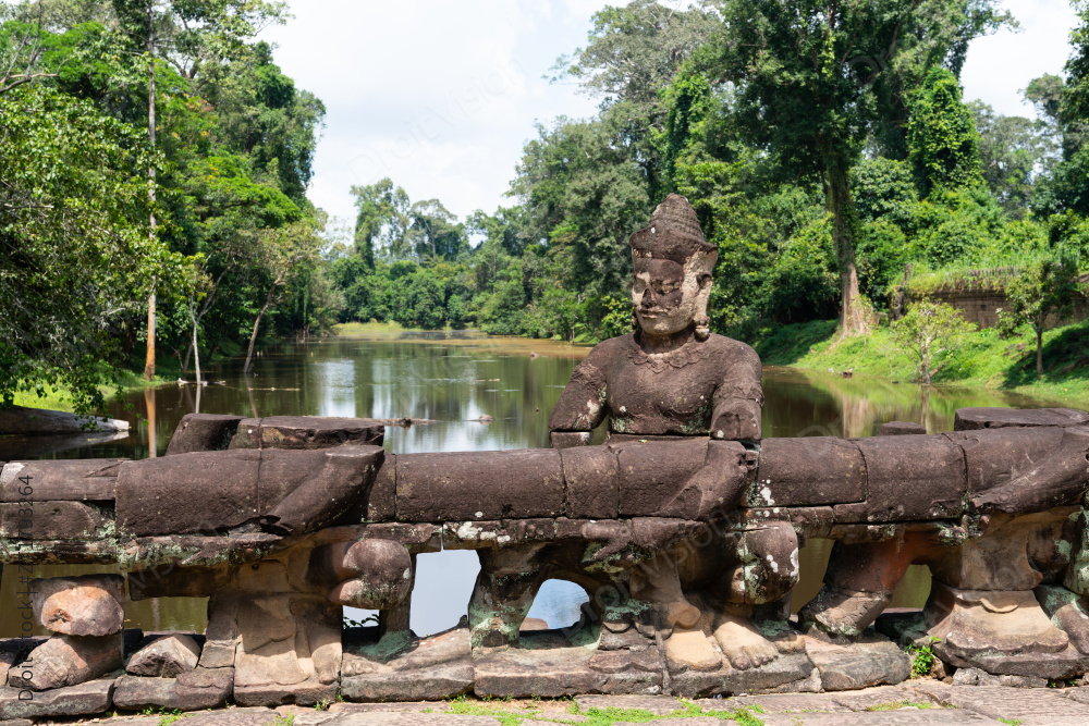 柬埔寨圣剑寺图片