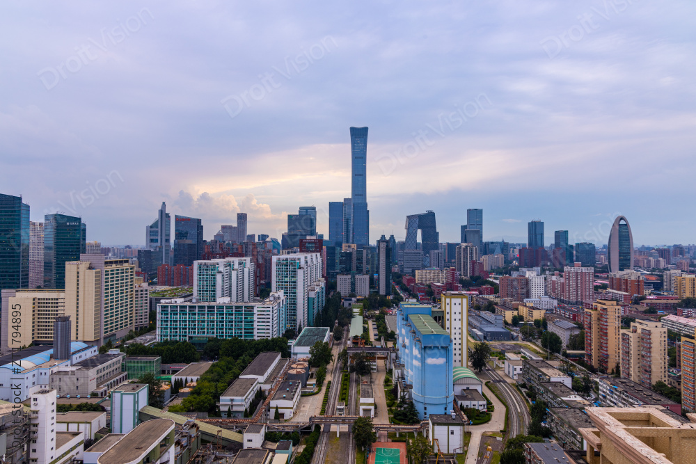 北京国贸CBD中央商务区风光图片