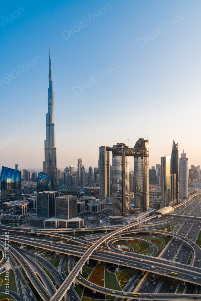 迪拜城市景观图片