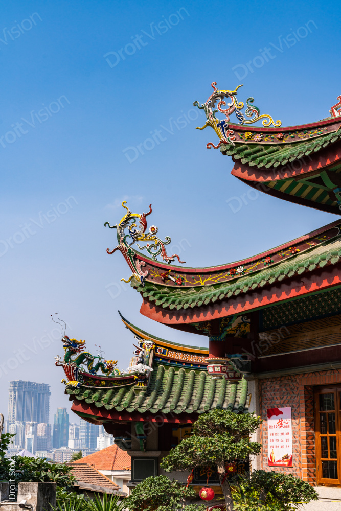 厦门鼓浪屿日光岩寺图片