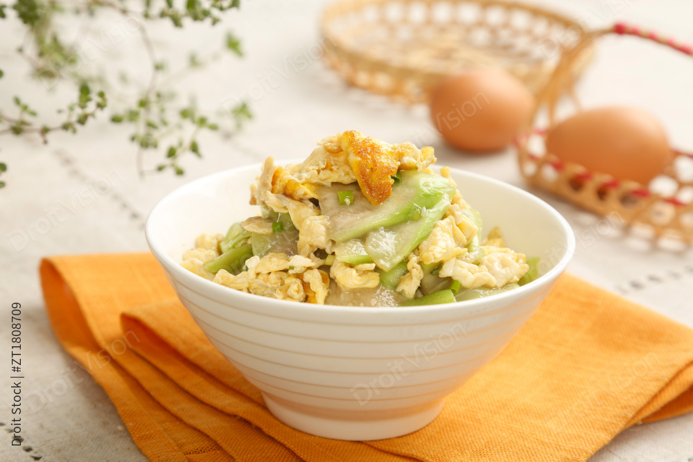 丝瓜炒鸡蛋图片