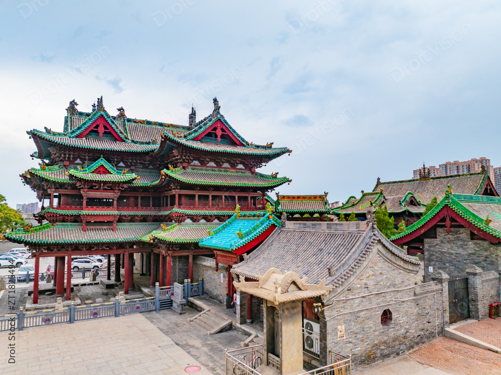 山西晋中介休祆神楼图片