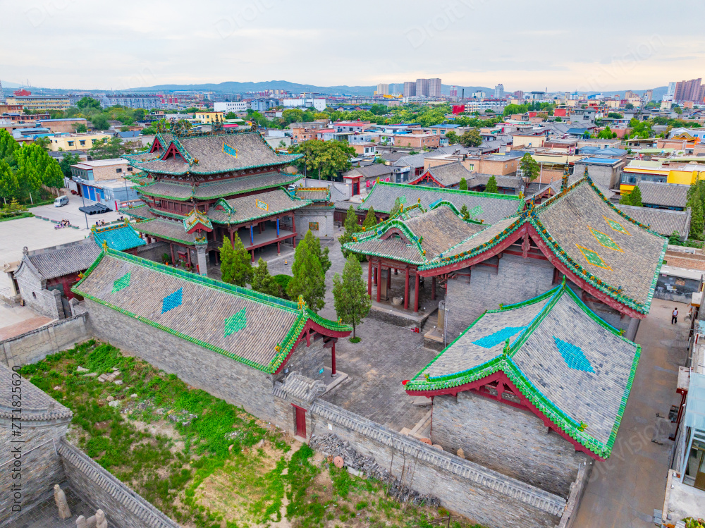 山西晋中介休祆神楼图片