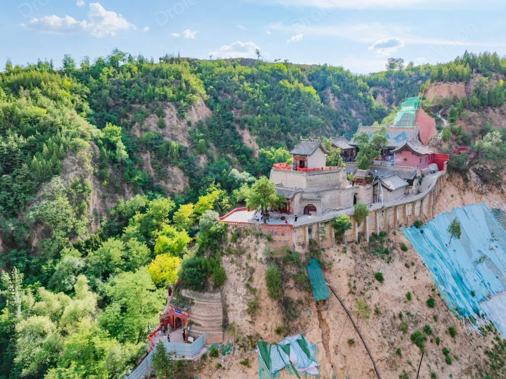 山西临汾隰县小西天图片