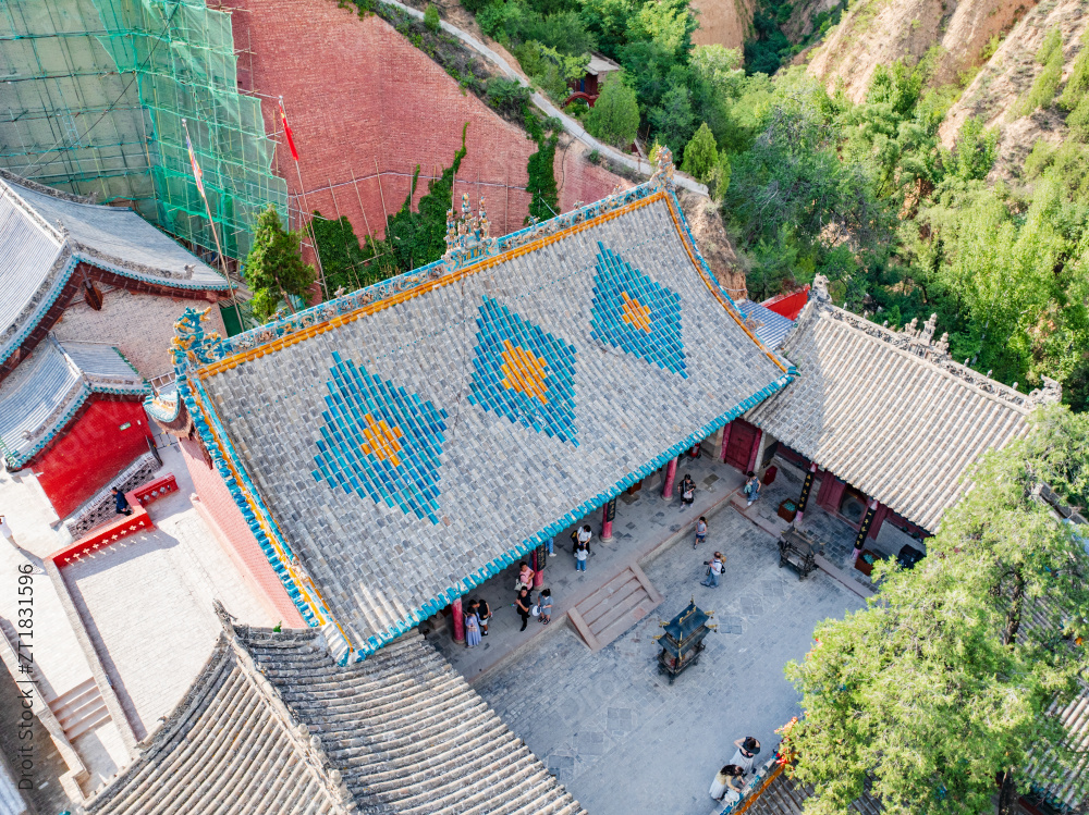 山西临汾隰县小西天图片