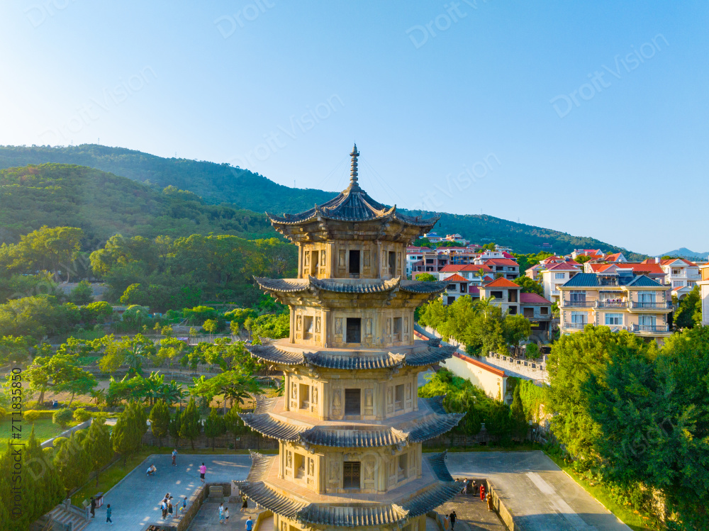 福建莆田广化寺释迦文佛塔图片
