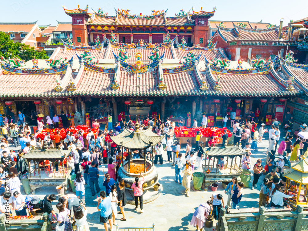 福建泉州关岳庙财神庙图片