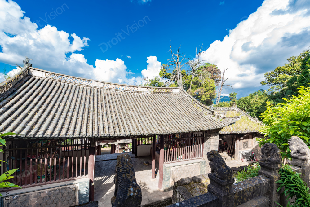 中国云南大理巍宝山玉皇阁图片