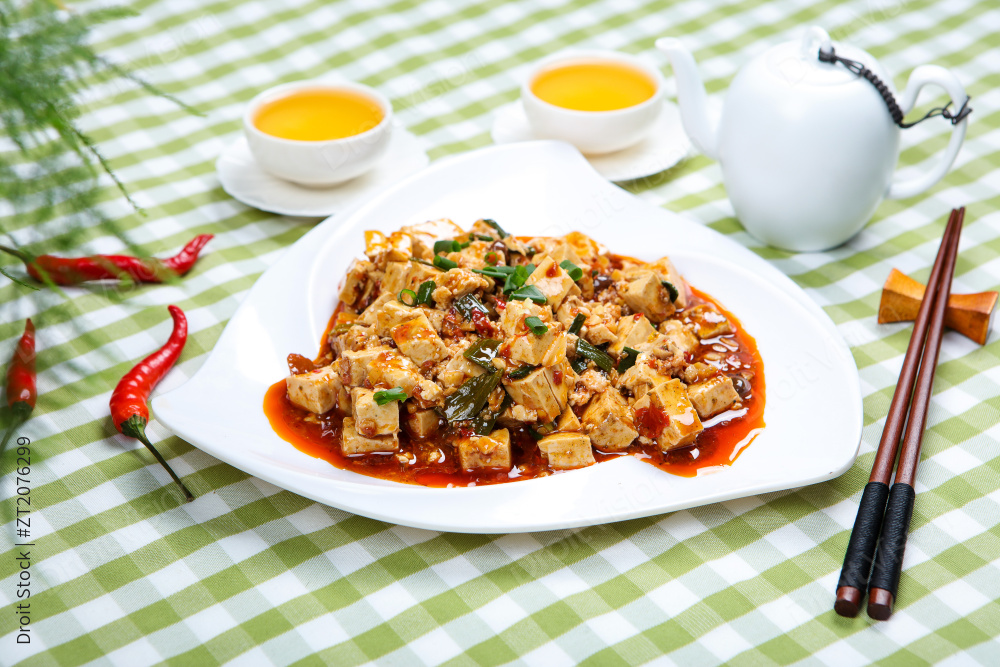 麻婆豆腐图片