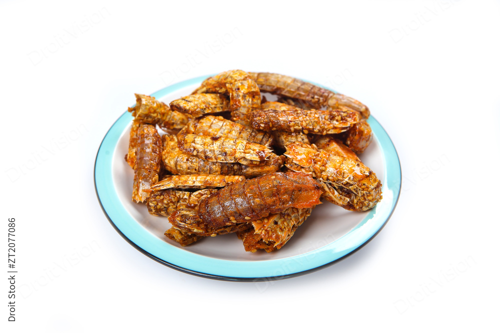 香酥琵琶虾图片