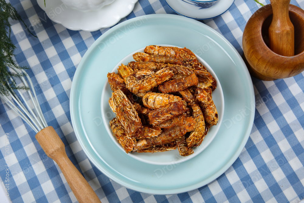 香酥琵琶虾图片