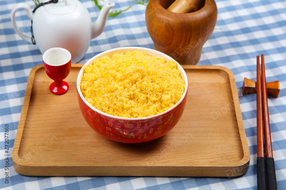 玉米饭图片