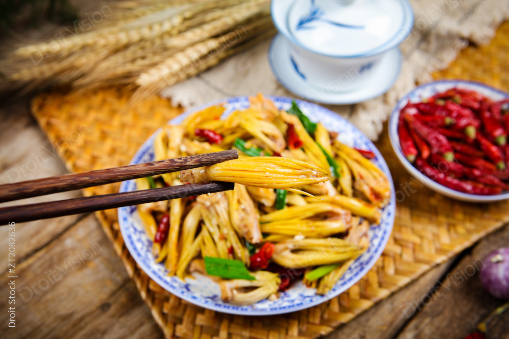 蒜苗炒攀枝花图片