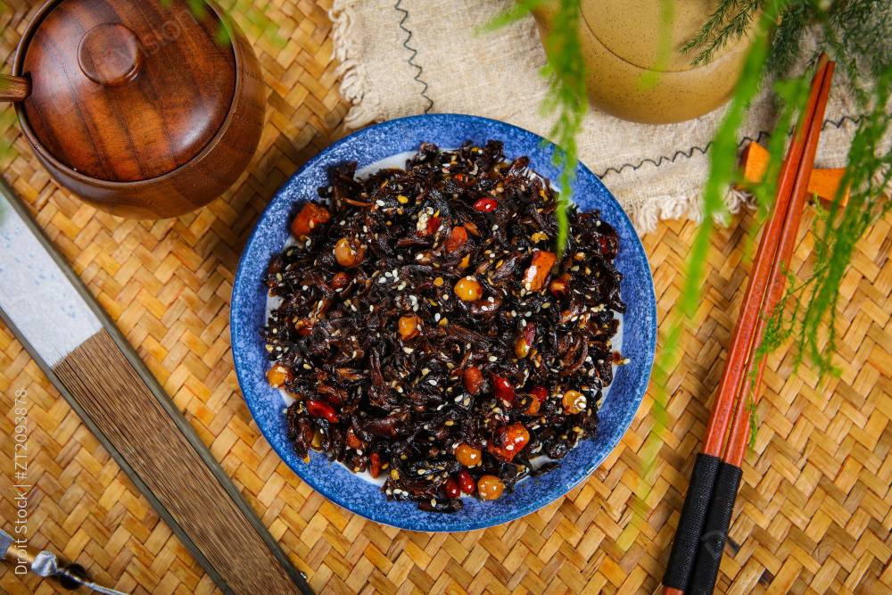 油炸鸡枞菌图片