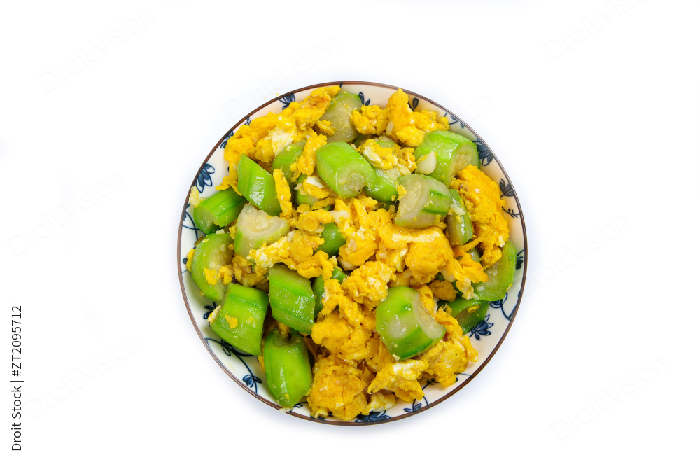 丝瓜炒鸡蛋图片